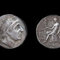 Antiochus II, Silver Tetradrachm.
